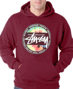 stussy tie dye hoodie