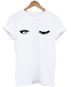 lashes eye t-shirt