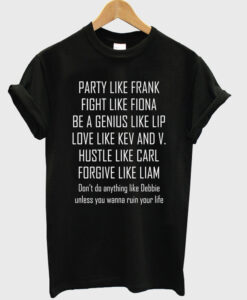 party like frank t-shirt