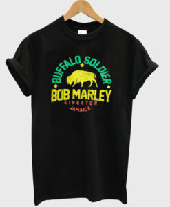 buffalo soldier bob marley t-shirt
