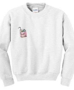 peach juice sweatshirt