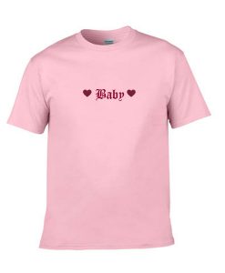 baby love pink tshirt