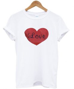 love heart t-shirt