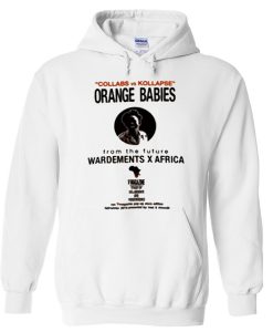 orange babies hoodie