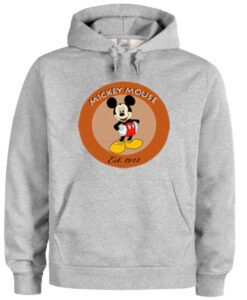 mickey mouse est 1928 hoodie