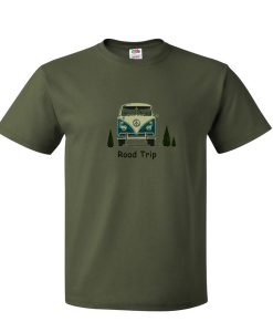 VW combi road trip tshirt