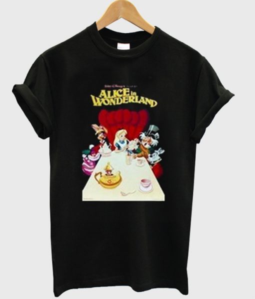 alice in wonderland t-shirt
