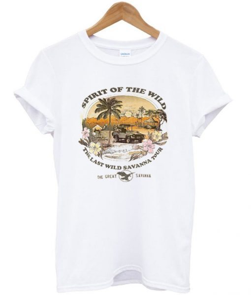 spirit of the wild t-shirt