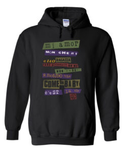 mi amor mon cheri hoodie