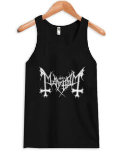 mayhem logo tank top