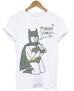 batman i believe i can fly t-shirt